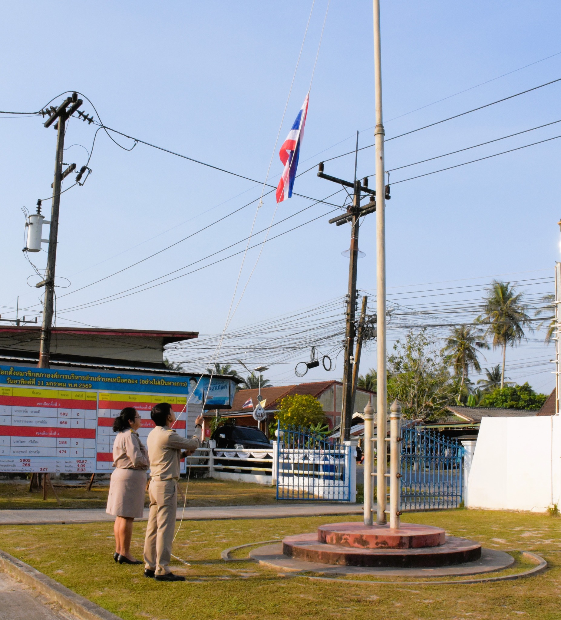 ร่วมกิจกรรมเคารพธงชาติ ประจำเดือน กุมภาพันธ์ 2569